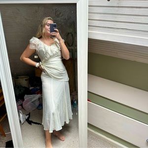 Gorgeous Spencer Alexis Vintage Bridal Rehearsal Dinner Dress
